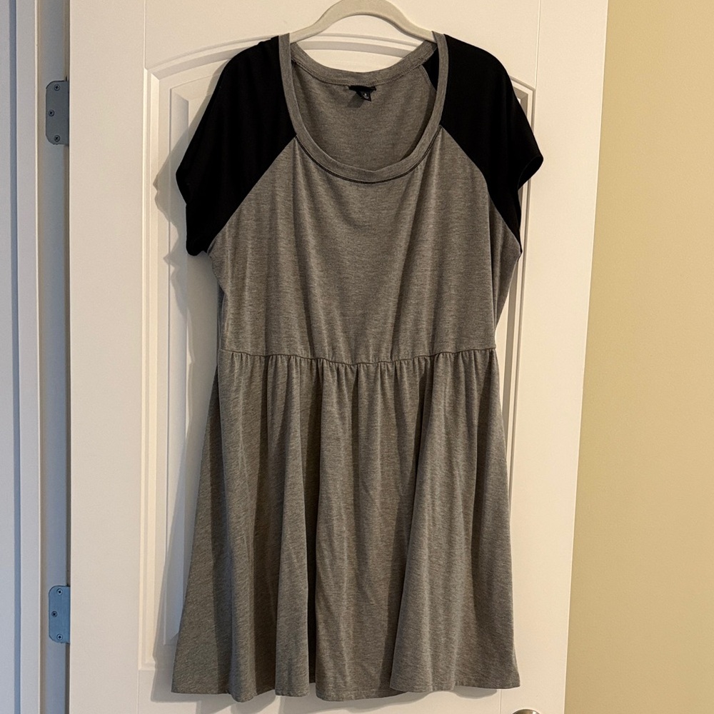 Torrid Dress - Grey/Black